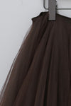 marc le bihan tulle skirt 25001 bronze